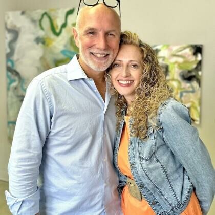 Angela Letizia Renzi and Richard Tosczak Photo