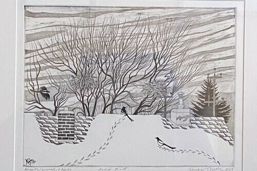 Magpies, Chimneys, and Nests Main Image