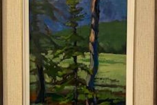 Trees on Kootenay Plains Main Image