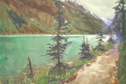 Bow Lake & Glacier Main Image