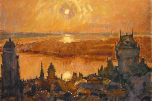 One Hour After Sunrise, Quebec City II Main Image