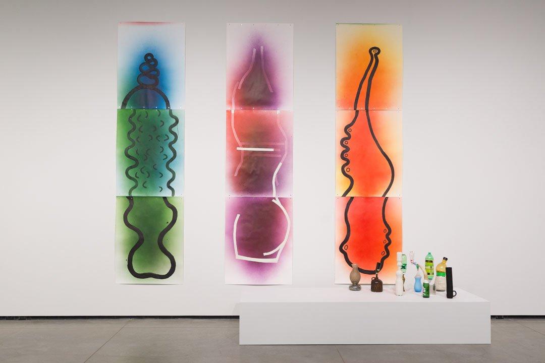 Kristopher Lindskoog's "Body Bottle Instrument" in 2017 Alberta Biennial