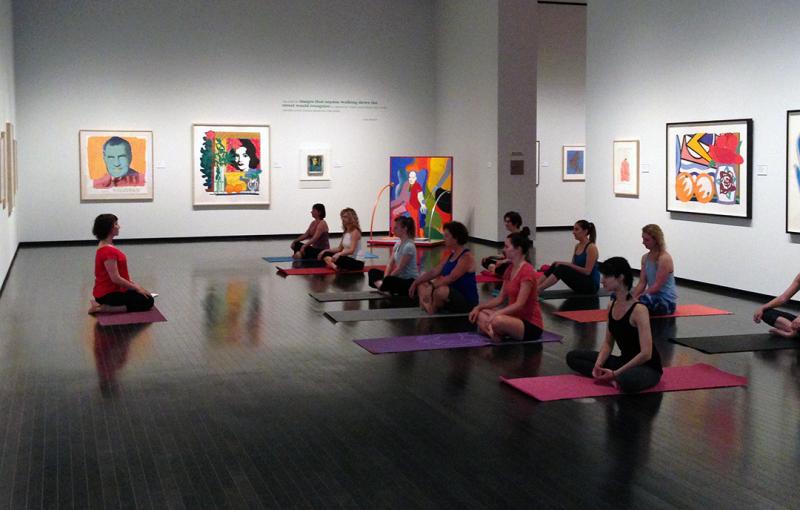 Yoga in the Gallery: Monday Noon-Hour Session